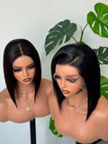 Raw Vietnamese Straight Bob Wig - 8 Inch Full Frontal