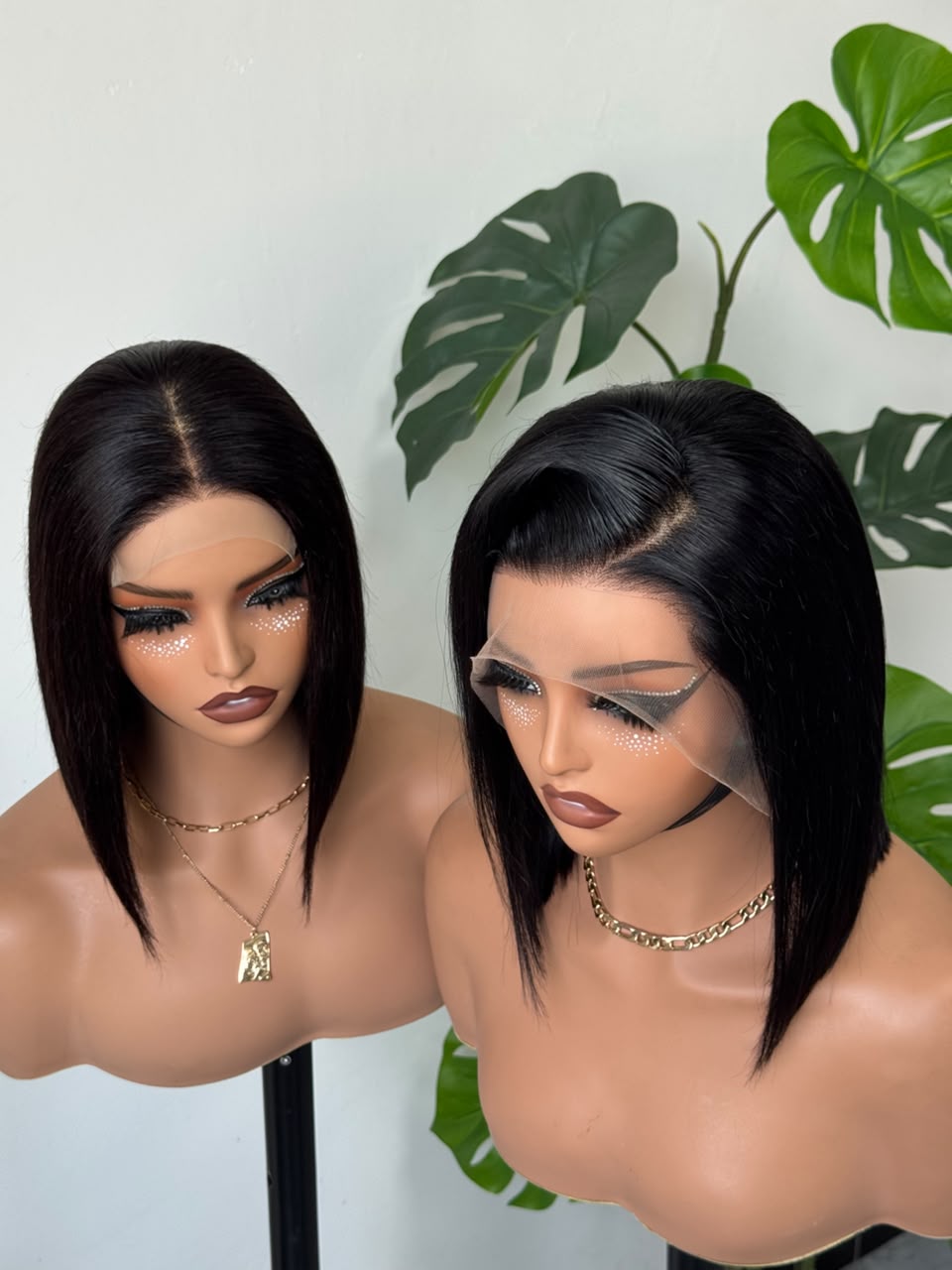 Raw Vietnamese Straight Bob Wig - 8 Inch Full Frontal